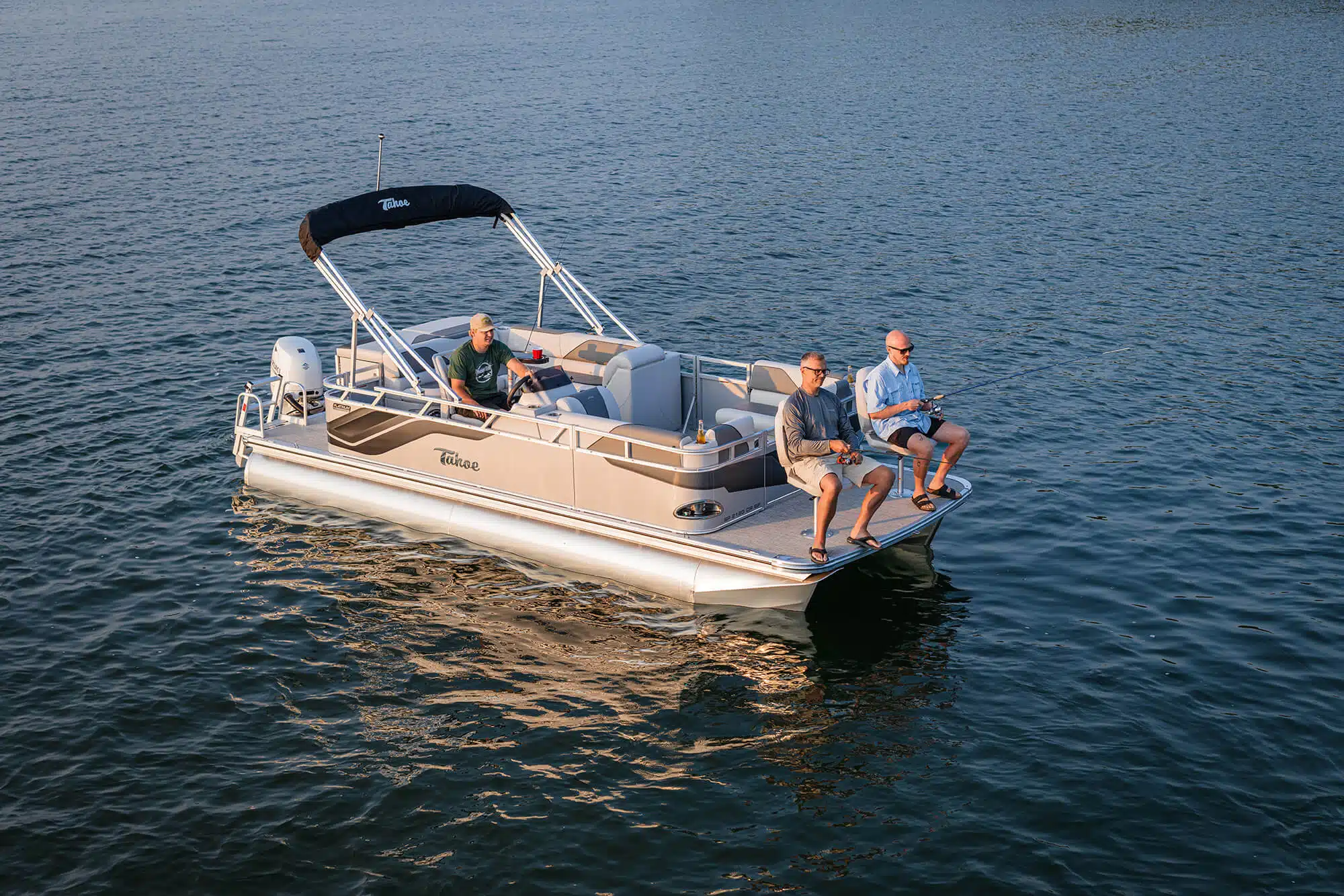 Compact Pontoon Boats - Tahoe Pontoon Boats